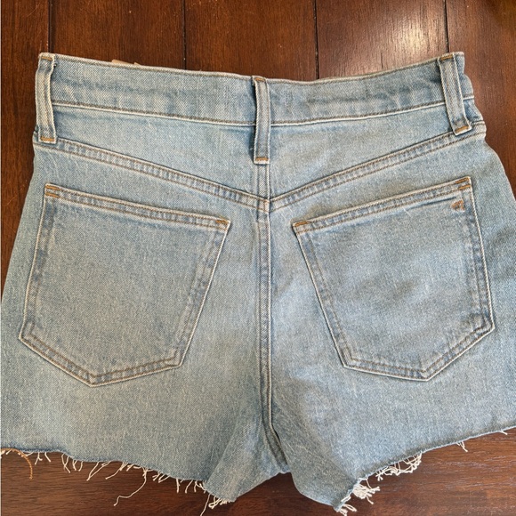 Madewell Distressed The Perfect Jean Shorts - Picture 3 of 6